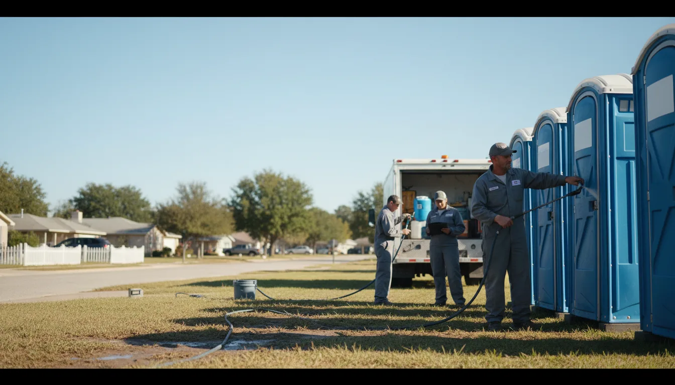 Long-Term Portable Toilet Rental in Macon, MS near me